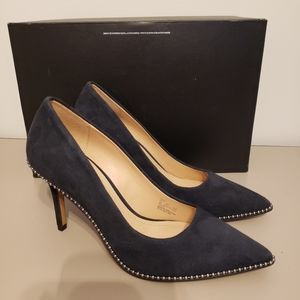 NEW COACH WAVERLY85 NAVY BLUE SIZE 6 100.00 OR OFFER